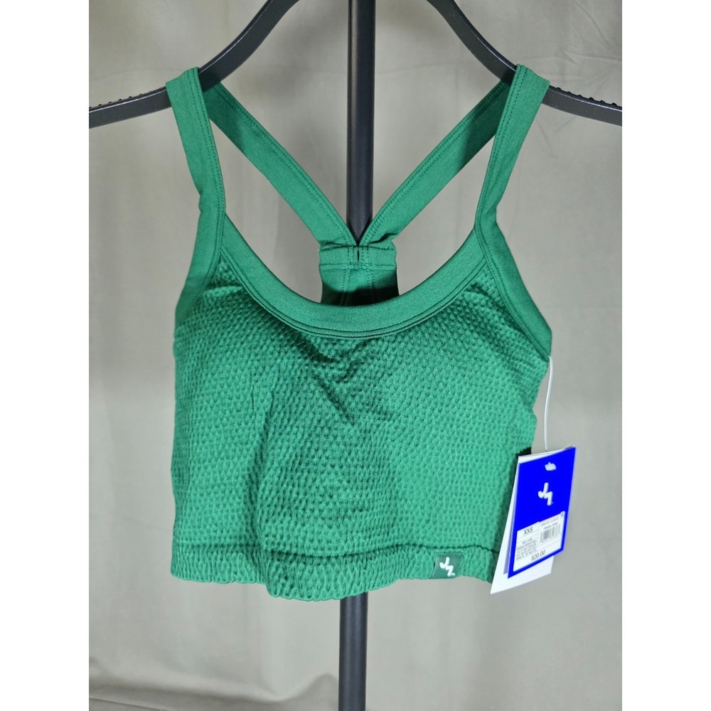 JoyLab XXS Seamless Racerback Sports Bra Green Flexible Active Women Joy‎ Lab